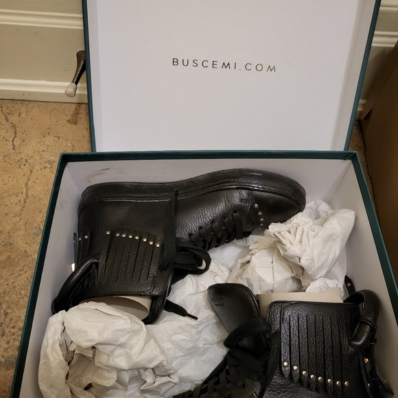 Buscemi 125mm fringe stud sneakers - Picture 9 of 11